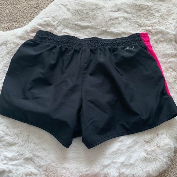 Nike Black & Pink Dri-Fit Running Shorts- Size M - Picture 2 of 12